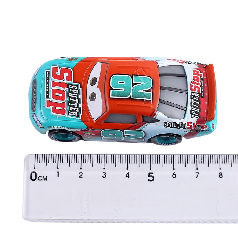 Pixar Cars 3 Mater Jackson Storm Ramirez Spielzeugautos McQueen 1:55 Druckguss-Metall-Legierung Modellautos 2 Kindergeschenke – Detail 12