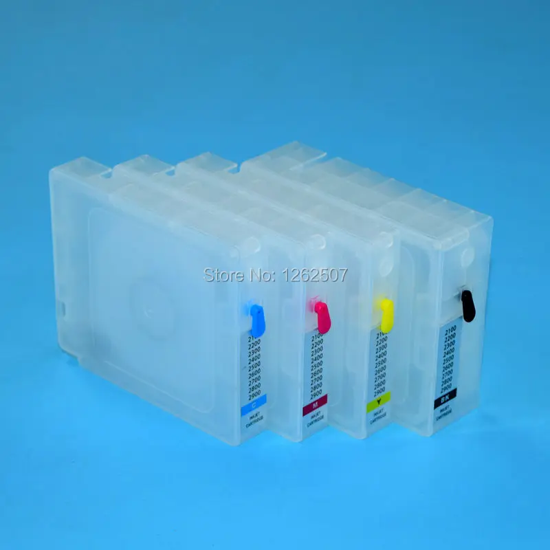 Cartucho de tinta recarregável de igp 2100 PGI-2100XL com microplaquetas de reinicialização automática de arco para impressoras canon maxify mb5310 ib4010 mb 5310 ib 4010