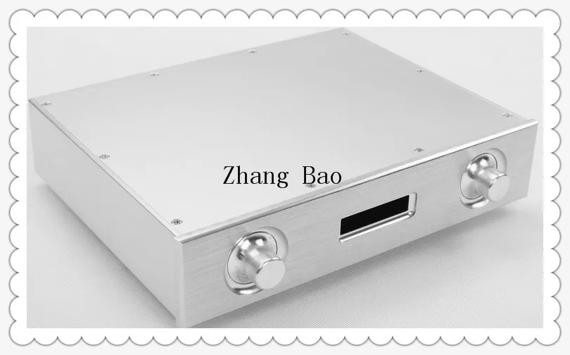 Carcaça de pré-amplificador de alumínio completo WA63/caixa de amplificador de tubo/chassis de amplificador caixa DIY 328*70*250mm