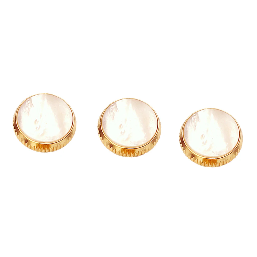 3 Pieces Finger Buttons for Trumpet Repair Parts Repairing Brass Instruments Accessories