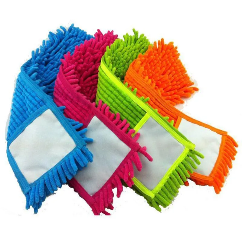 Home Cleaning Pad Chenille Household Dust Mop Head Replacement Microfiber Replace Rectangle Mop Heads drop shipping