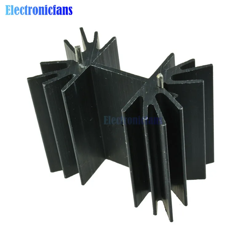 35x42x25.4mm IC Aluminum Heat Sink Cooling Fin For Module Mosfet Transistors