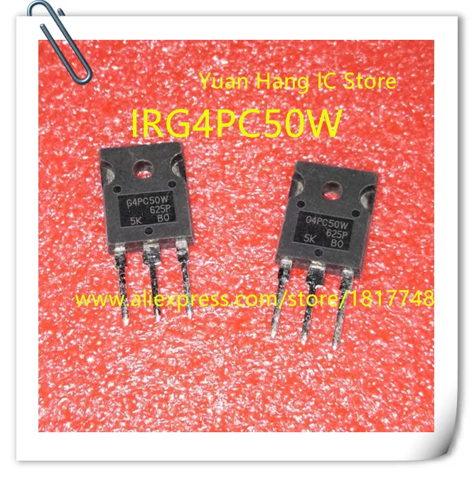 

10 шт./лот IRG4PC50W IRG4PC50WPBF IGBT 600V 55A 200W TO-247