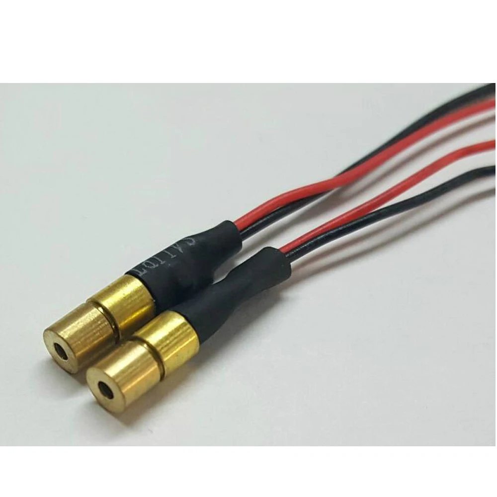 4mm 635nm 5mw Mini Red Spot Positioning Laser Diode Module Emitting Diode Lamp Light High Quality DIY