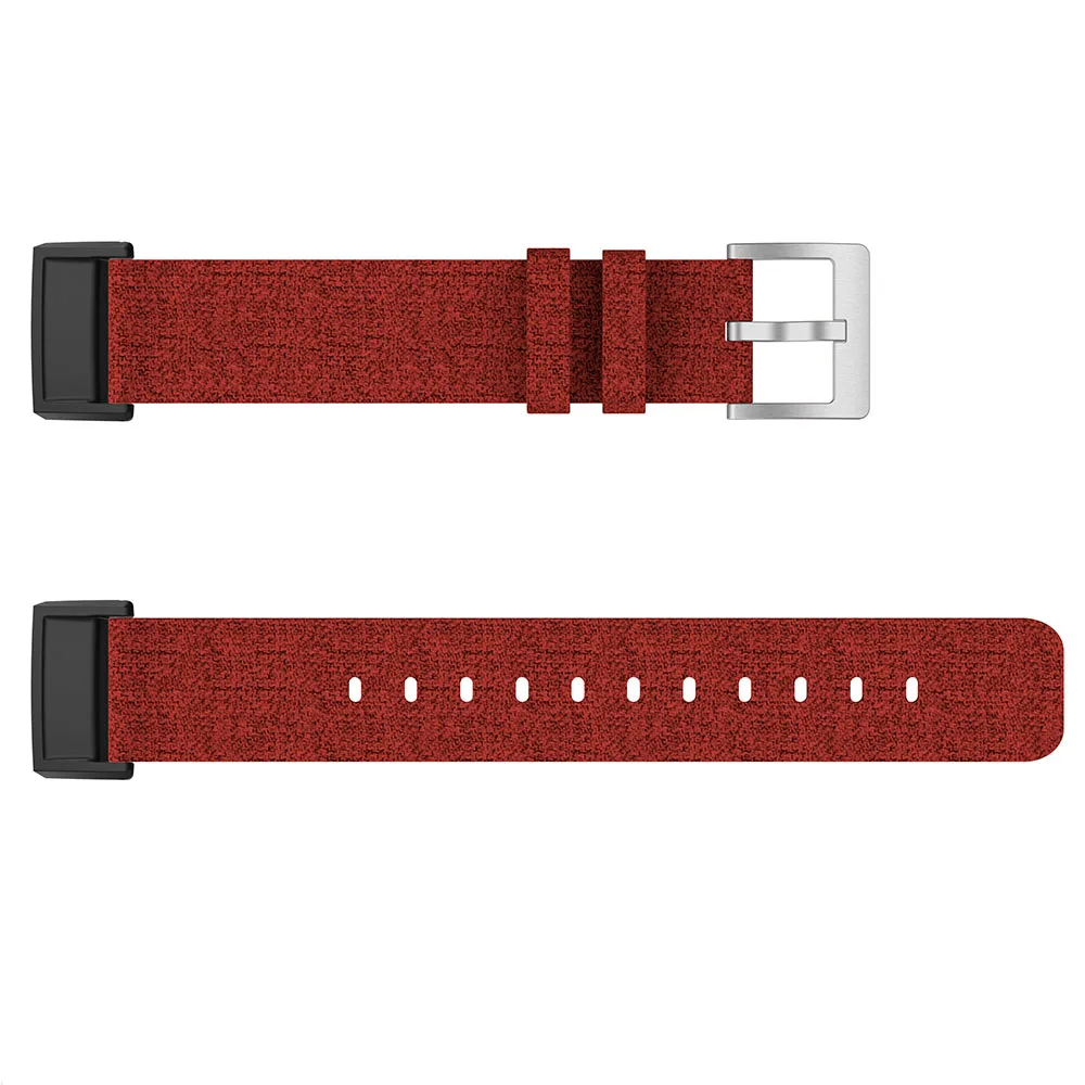 حزام قماش منسوج لـ Fitbit Charge 3 Band بديل حزام ساعة ثابت للشحن 3 سوار معصم ذكي