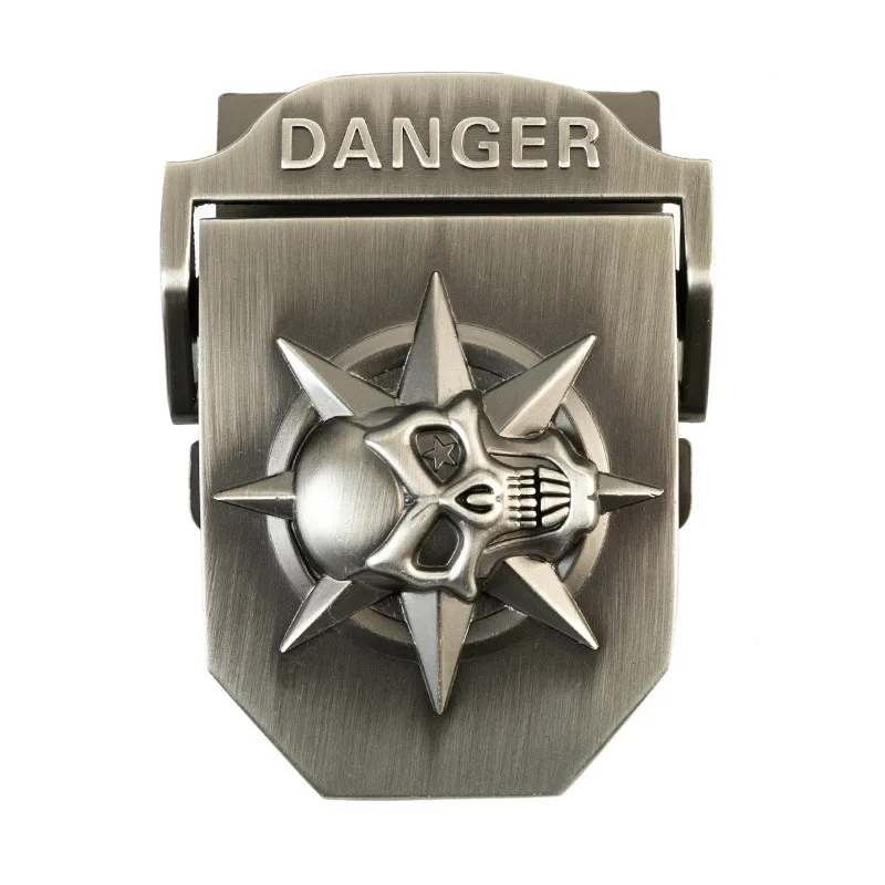 Metal 40mm Width Men\'s Tactical Belt Buckle Alloy Material for Canvas Belt Jean DIY Clothing Accessories