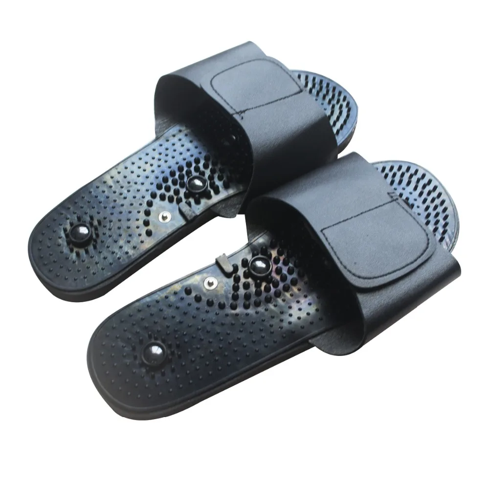 5 Pairs Foot Conductive MassageTherapy Treatment Device Magnetic Health Slippers For Tens Units 8 Magnets Resizable