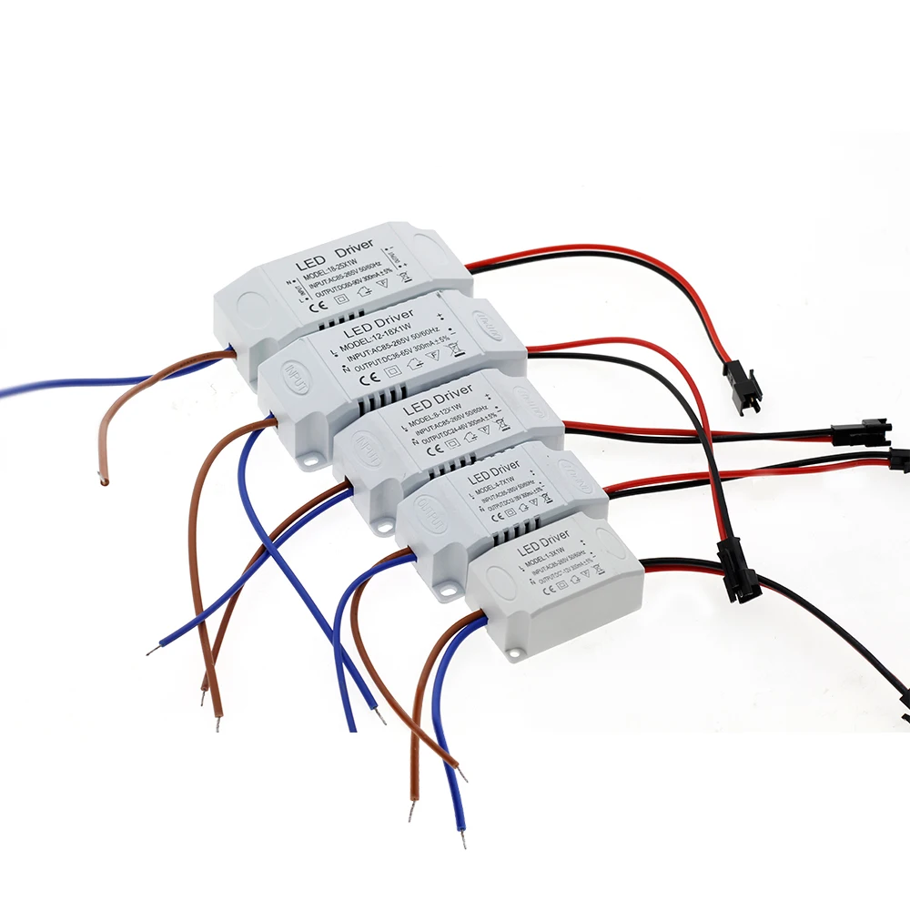 LED Power Supply 1W-36W 300mA Driver Adapter AC85-265V Lighting Transformer For LED Panel Light Downlight