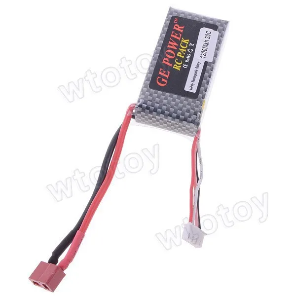 GE POWER 11.1 V 1200 mAh 20C Li-Poly Battery Pack per RC Helicopter 20792