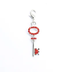The new 2016 classic romantic mini key lobster clasp pendant jewelry products