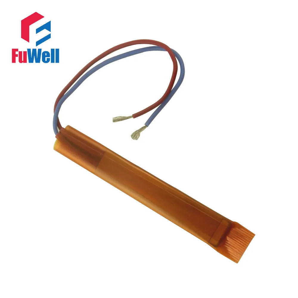 Lega di alluminio 75x15x3.5mm 220V 230 gradi Celsius 100W piastra riscaldante PTC elemento riscaldante a temperatura costante