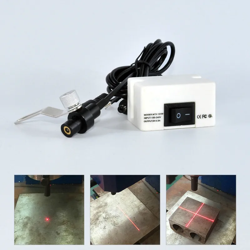 Laser positioning lights 635nm 10mW  For Punch machine/Bench Drill/Button points Close distance Only