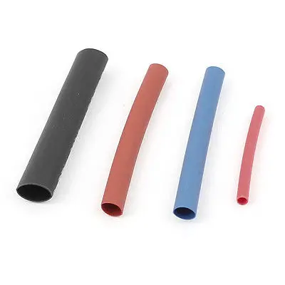 1450Pcs 1mm/2.5mm/4mm 2:1 Heat Shrink Tube Sleeving Wrap Wire Kit Set