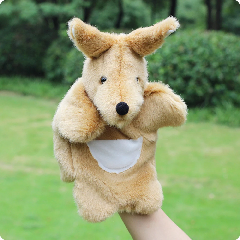 

Kangaroo Hand Puppet Plush Stuffed Toy