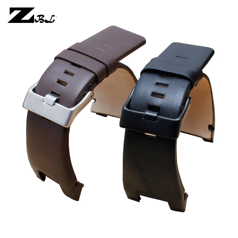 Genuine leather bracelet band 32*18mm watchstrap for diesel watch strap for DZ1216 DZ4246 DZ4247 DZ287 watch band