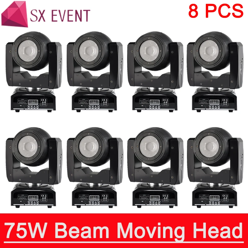 

75w led RGBW 4IN1 beam moving head light beam moving heads lights super bright LED DJ Spot Light dmx control lights/SE-75BEAM