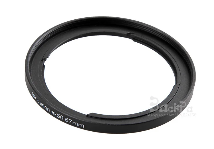 50 Pieces Camera FA-DC67A Lens Adapter fit for Canon PowerShot SX40 SX50 SX60 SX70 HS Mount 67mm Filter / lens hood Accessories