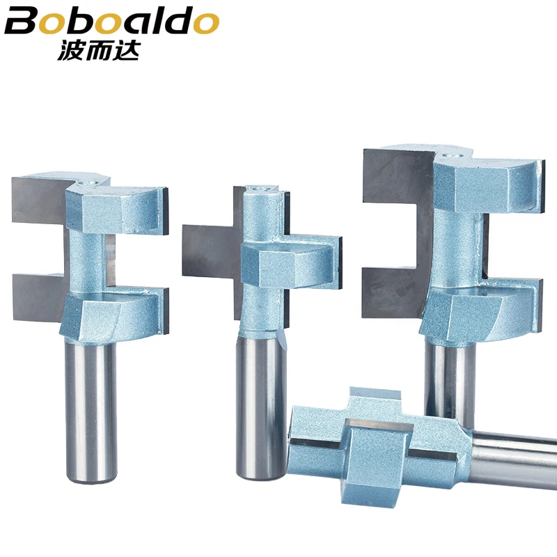 

2pc/set 1/2 Shank Router Bits For Wood Woodworking Tool Semicircle Mortise Stitching Knife Floor T mortis CNC Cutter