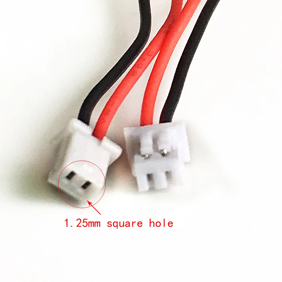 10 szt. 3,7 V 102050 1000mAh akumulator litowo-polimerowy Lipo JST 1.25mm 2pin wtyczka do domowego mikrofonu przewodowego KTV GPS