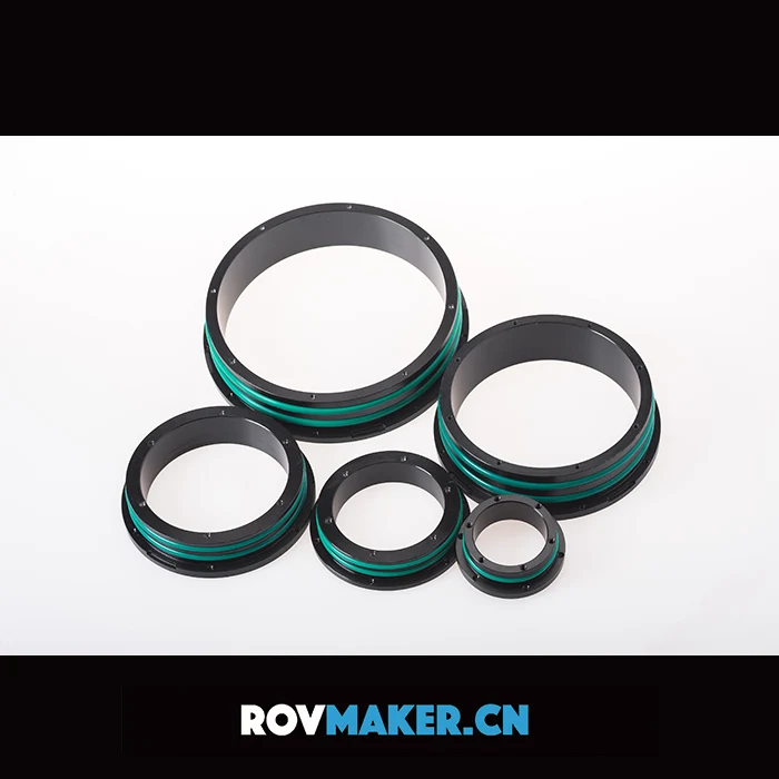 ROVWAKER Waterdichte Flens Voor ROV Unter Water Robot Aluminium Verzegelde Cabine Flens voor Remote Operated Voertuig