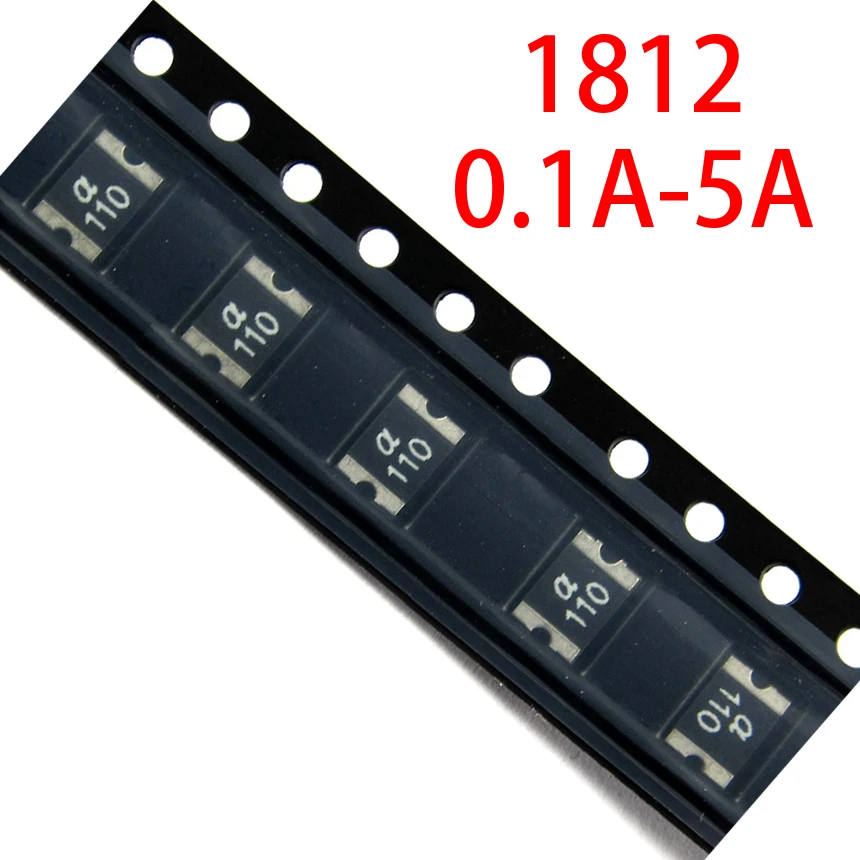 1.1A 1100MA 8V 16V 24V 33V 1812 PPTC Polyswitch Polyfuse Electrical SMD SMT Chip Self Healing Recovery Resettable Fuse