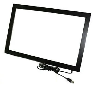 Fast Shipping 48 inch usb ir multi touch screen overlay kit for tv,IR multi touch screen frame for monitor, with 10 points touch