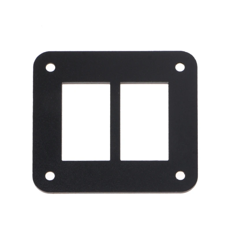 OOTDTY 2/3/4/6 Way Aluminum Rocker Switch Panel Housing Holder FOR ARB Carling Narva Boat Type Auto Parts Switches Parts