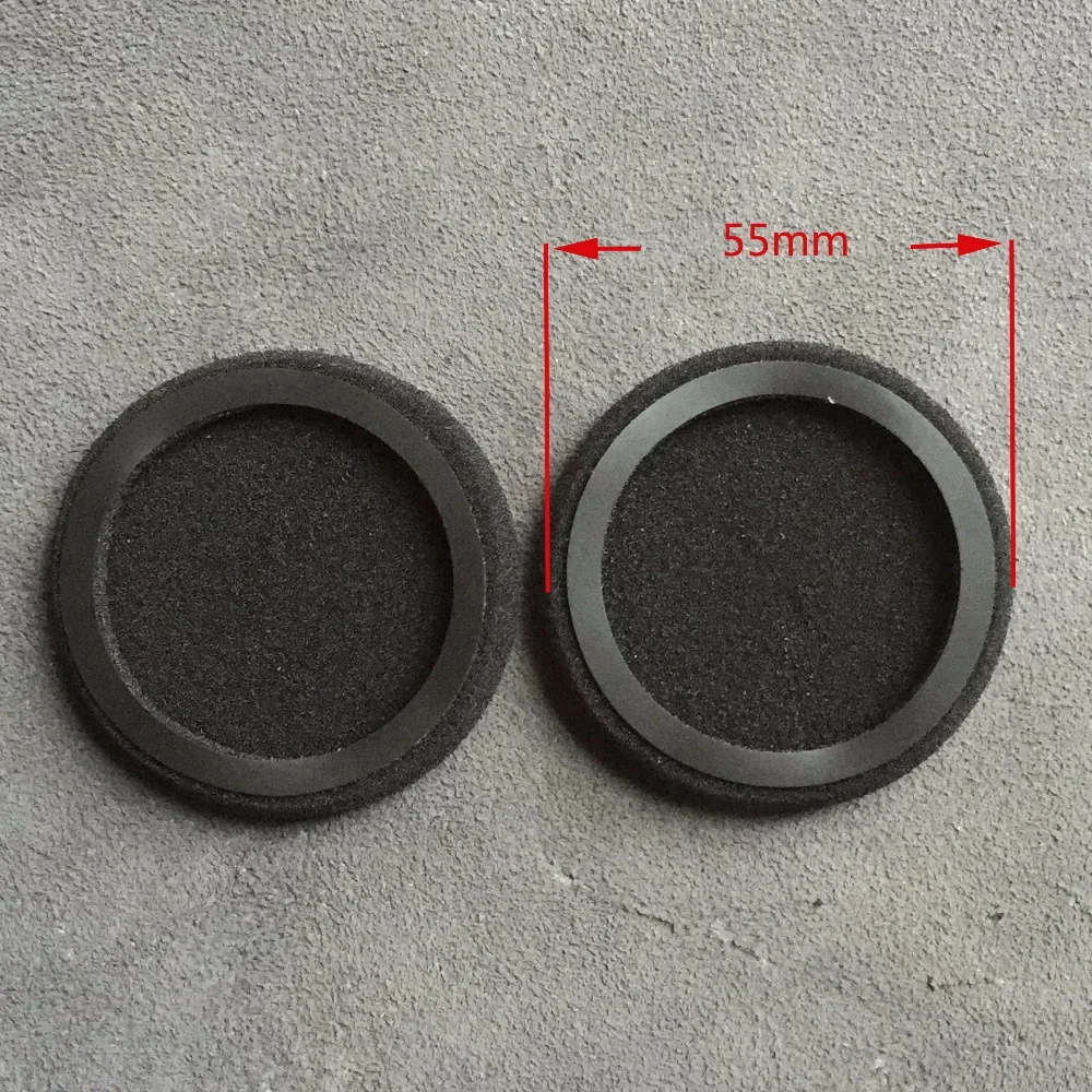 Coussinets d'oreille en mousse pour écouteurs, coussinets de remplacement pour écouteurs, coussin pour téléphone sauna, AKG K420 Kturquoise K450 Cojines Almofada Almofadas, 55mm