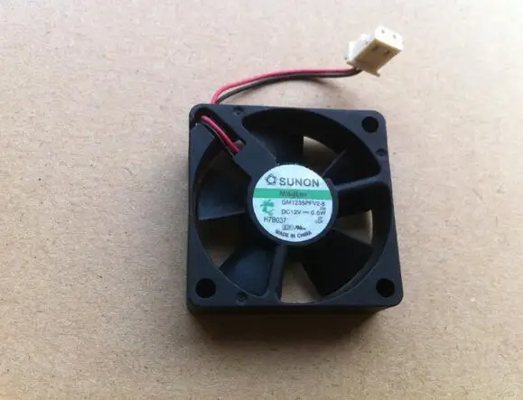 GM1235PFV2-8 12V 0.5W 3510 3.5cm 2 line micro cooling fan