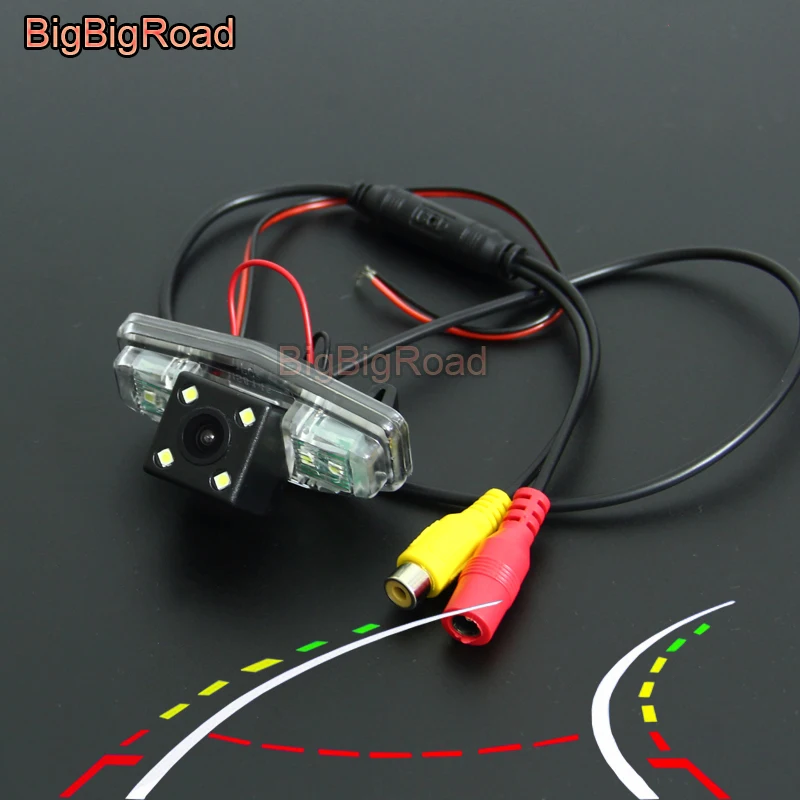 BigBigRoad For Honda Inspire / Spirior civic 2003 2004 2005 2006 2007 Car Intelligent Dynamic Trajectory Tracks Rear View Camera