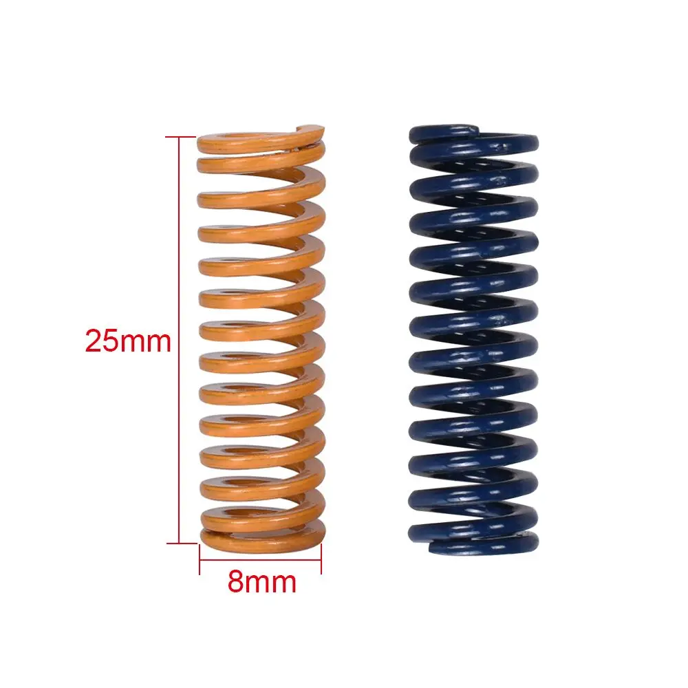 3D Printer Parts Spring Heated Bed 8*25MM Hot Plate CR10 Adjusting Accessories Reprap Imported For CR-10 CR-10S MK2B MK2A