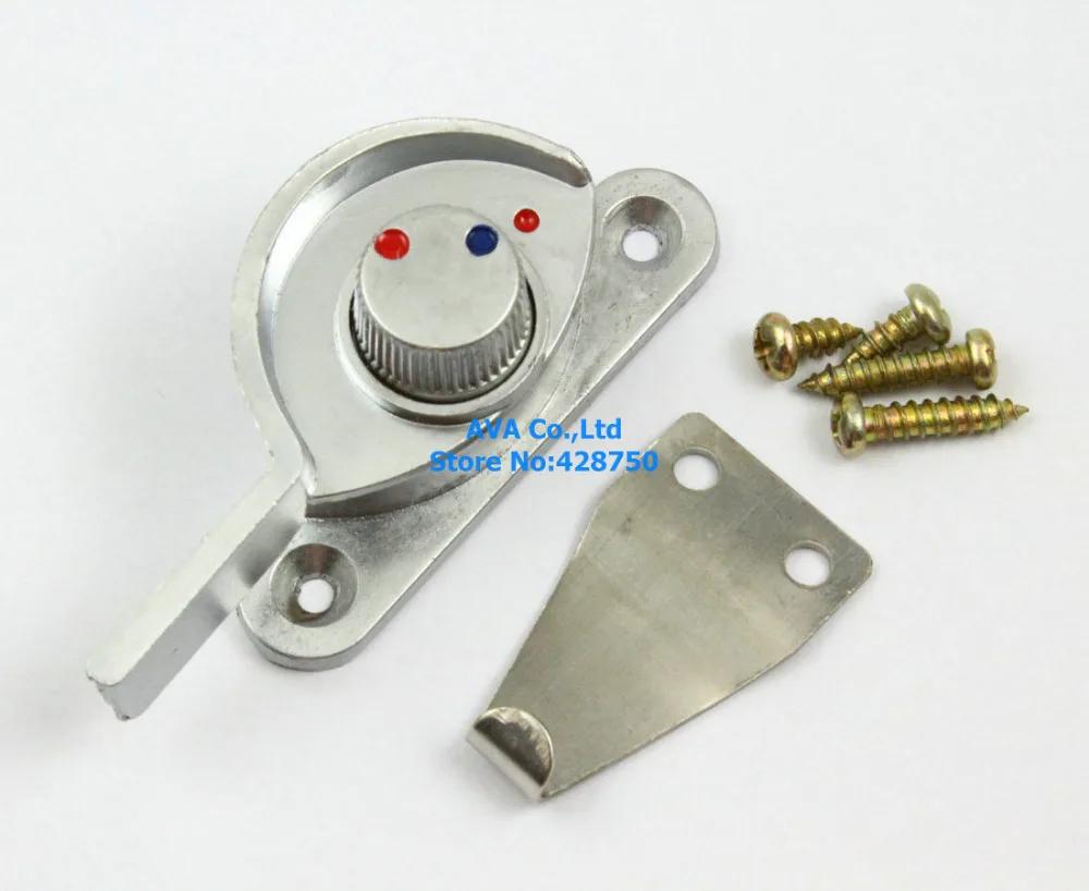 

4 Zinc Alloy Crescent Sash Lock with Screws