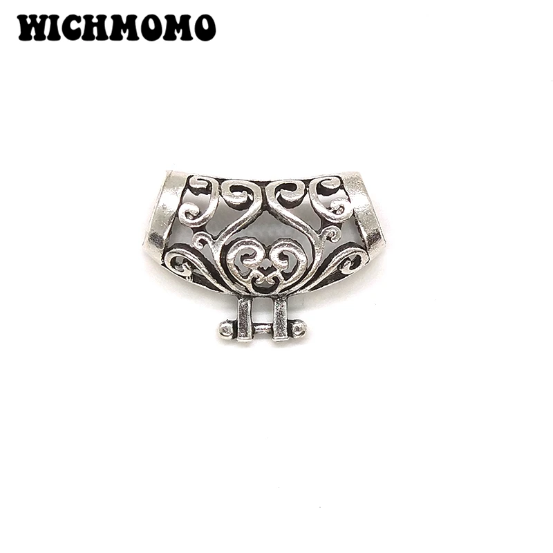 

2021 New Fashion 17*25mm 4pieces/bag Retro Zinc Alloy V Shape Small Connectors Pendant for Necklace Jewelry Accessories