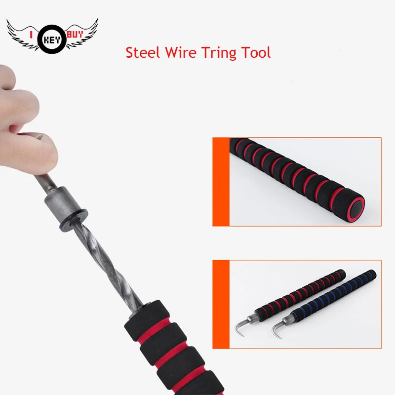 1PC Rebar Tier Construction Site Winding Tool Reinforcing Iron Bar Great Wire Knoting Pliers Steel  Tring Tools Binding Hook