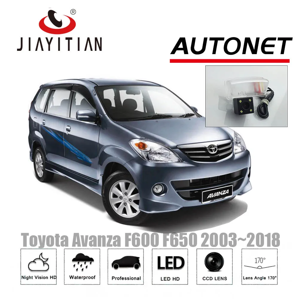 

jiayitian rear camera for Toyota Avanza F600 F650 2003~2019 CCD Night Vision Backup camera Reverse Camera