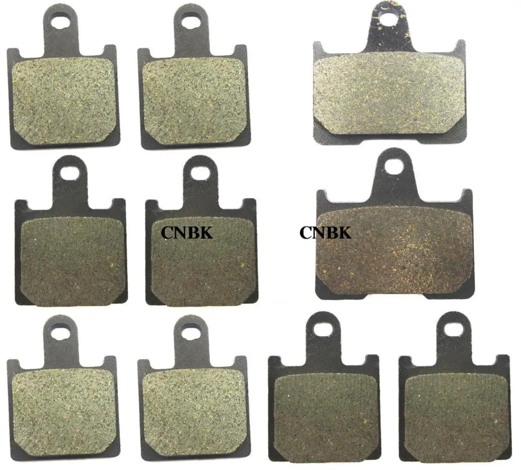 F+R Brake Pad Set fit for KAWASAKI 1400 GTR (ZG) GTR1400 2009 2010 2011 2012 2013 2008 - 2014