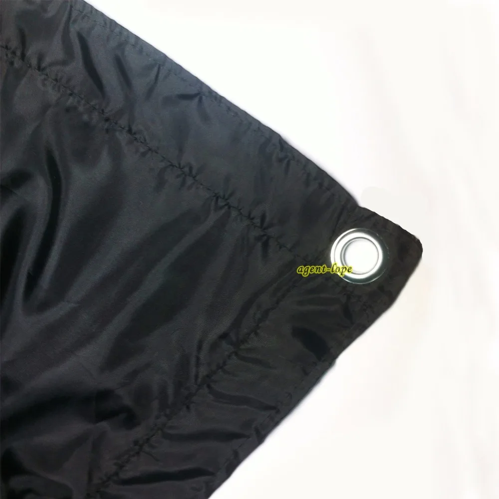 Optional 6x6 / 8x8 / 12x12 / 20x20 Black Artificial Silk Overhead Cloth for lighting weakening half block out