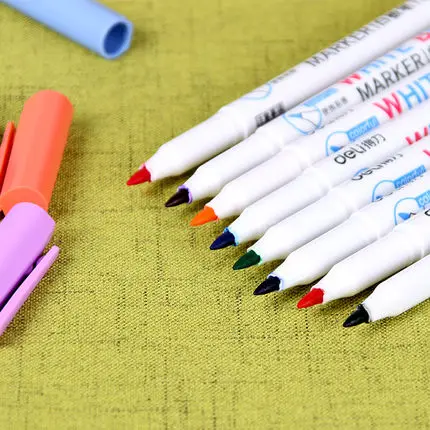 8 pcs 8 - color water - based whiteboard can be wiped Office pen teaching