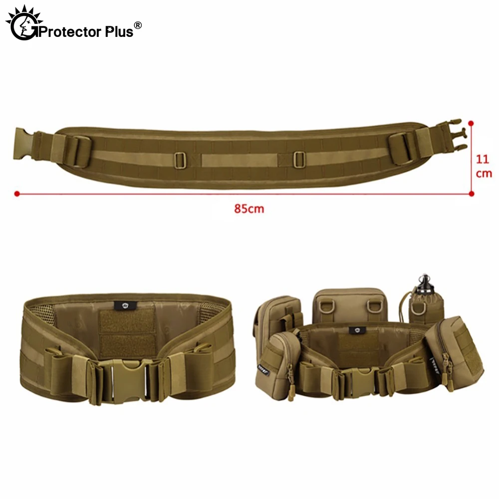 PROTECTOR PLUS riñonera táctica MOLLE multifunción cinturón ancho - imagen 4