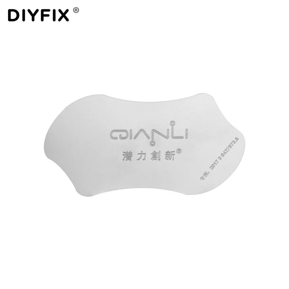 DIYFIX สแตนเลส Ultra Thin Pry Spudger Handy เปิดเครื่องมือสำหรับ iPhone iPad Samsung Smartphone ซ่อมถอด