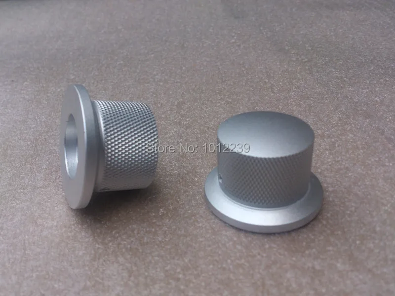 1pcs Diameter 38mm high 25mm  all aluminum solid Volume knob Audio amplifier potentiometer knob