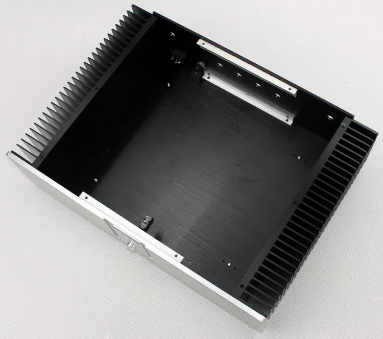 WA60 Aluminum enclosure Power amplifier chassis Preamp case/box size 312*432*110MM