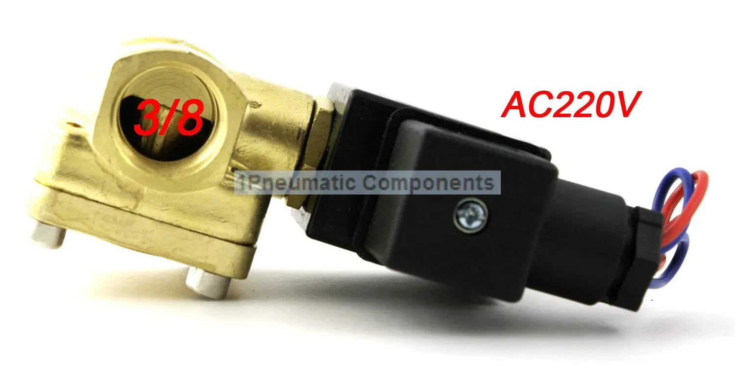 

High Quality 3/8'' 1.6MPa Pressure Electric Diaphragm Solenoid Valve AC220V Normally closed 0927100