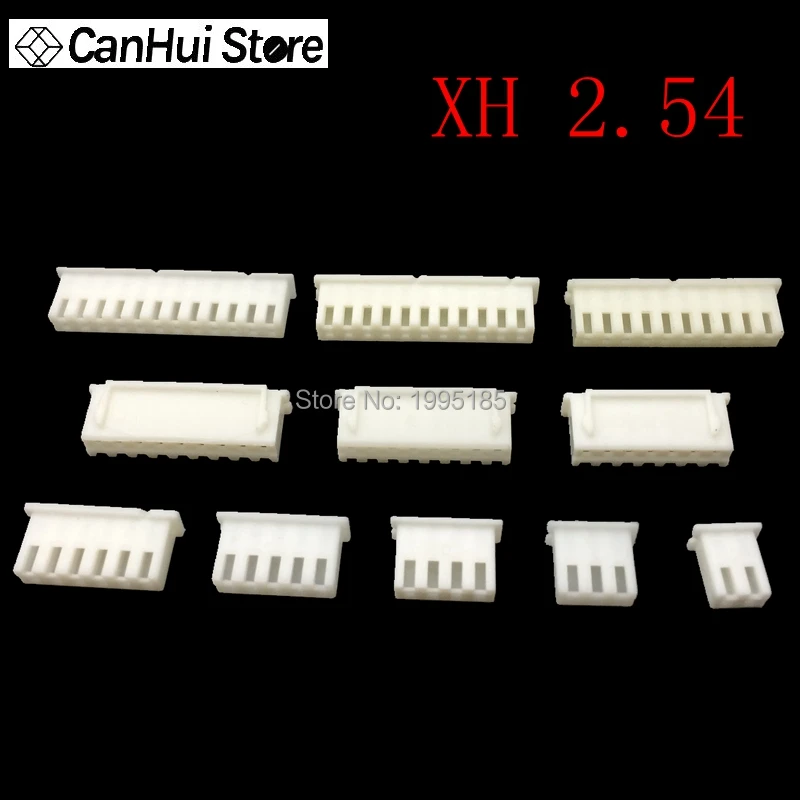 50PCS Micro XH 2.54mm PH 2.0mm Connector  2P 3P 4P 5P 6P 7P 8p 9P 10P 11P 12P 14P Male connector PH-Y / XH-Y