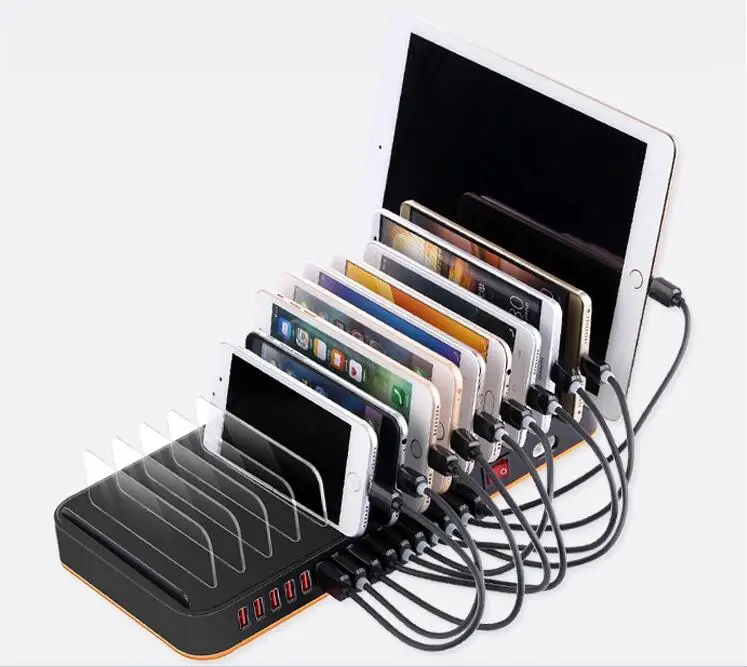 15 port USB charging stand desktop station smartphones charger dock tablet cellphones holder accessories 5V 20A for iphone ipad