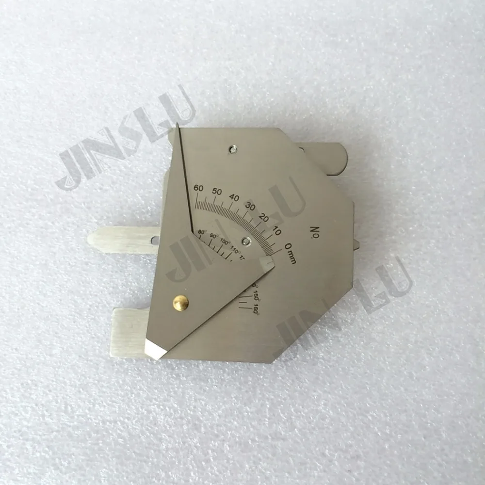 Spedizione Gratuita HJC60 HJC-60 Calibro Cordone di Saldatura Cordone di saldatura Altezza Gap Ruler Gage Metric Saldare Ispezione Pinza