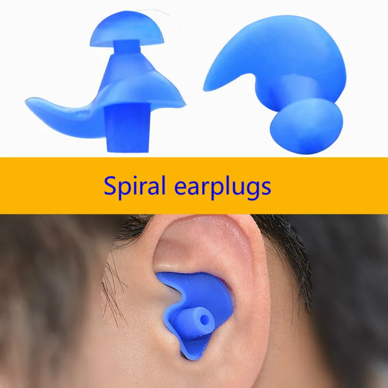 Bouchons d\'oreille en silicone souple, bouchons d\'oreille étanches, bouchons d\'oreille anti-poussière, sports nautiques de plongée, accessoires de