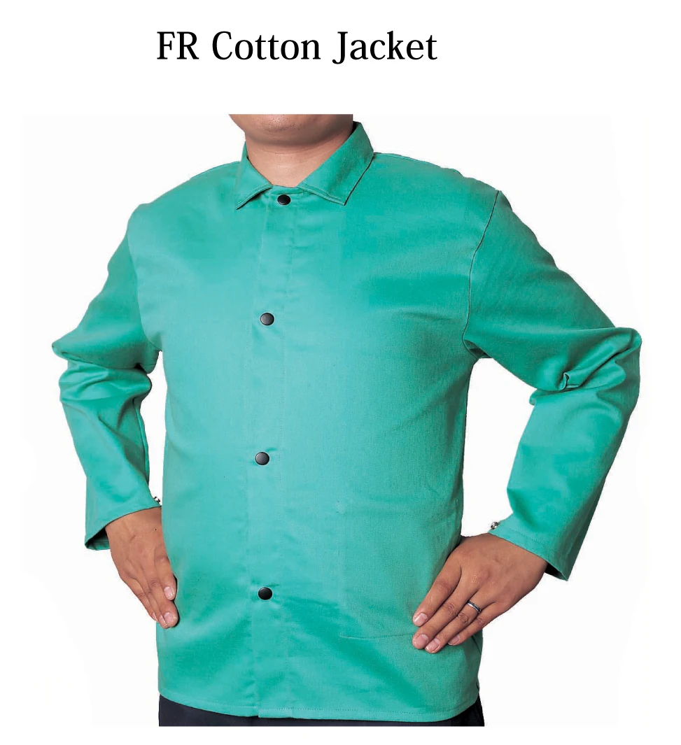 FR Cotton Clothing Fire Proof Welder Pants Trousers Cotton Coverall Flame Retardant Welding Jackets