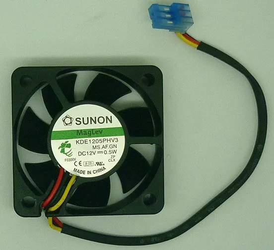 

Новый SUNON 5015 5 см подшипник maglevu 3-контактный тестовый скоростной вентилятор охлаждения KDE1205PHV3
