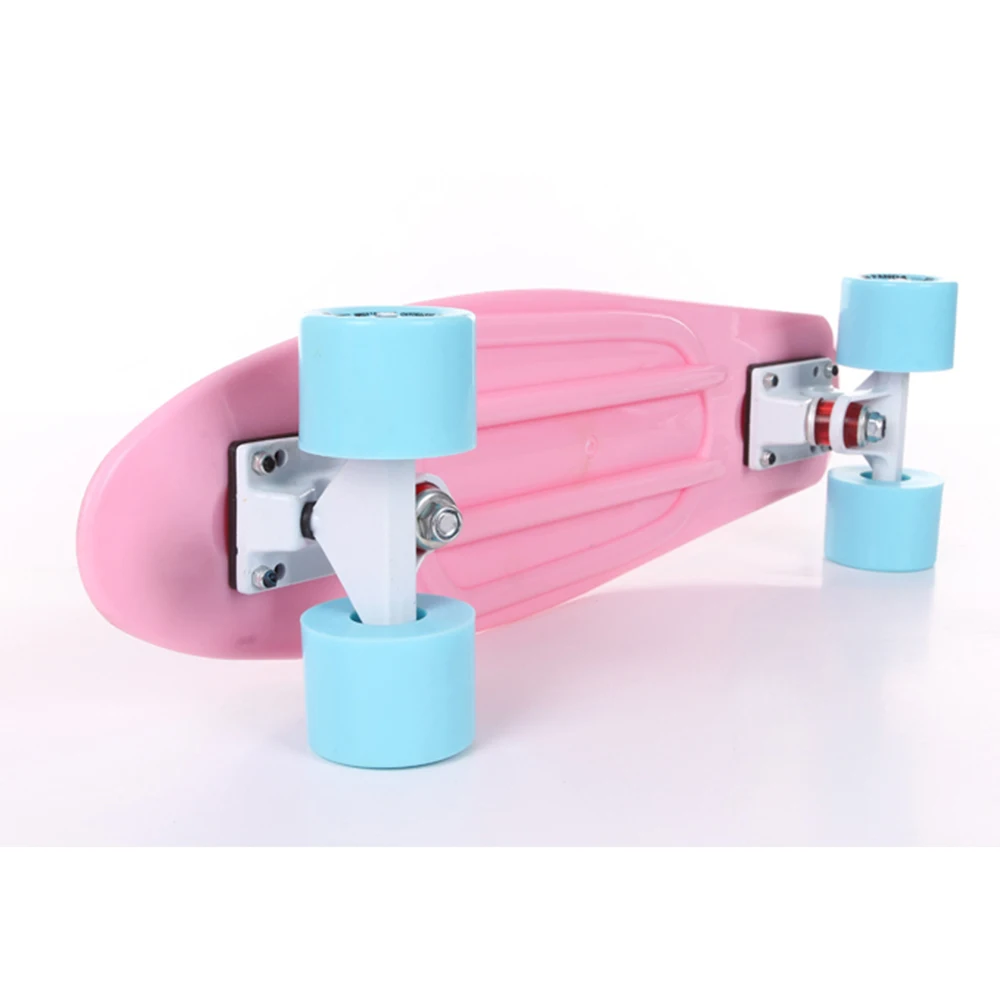 

Pastel Mini 22" Skateboard Cruiser Penny Board Skate Board Retro Longboard Complete Plastic Scooer